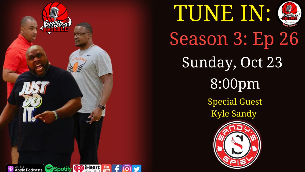 Lock in with us tonight for our live show. We will have special guest Kyle Sandy @KyleSandy355 📺: youtu.be/NM3rv4CTgw0