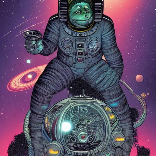 SpaceInMonkey's tweet image. Monkey Chilling in Space 🚀
---
#SpaceFutureMonkey #nfts #nft #nftart #nftcommunity #nftcollector #nftartist #digitalart #crypto #cryptoart #art #ethereum #opensea #nftcollectors #blockchain #nftdrop #nftcollectibles #cryptocurrency #bitcoin #nftcollection #openseanft