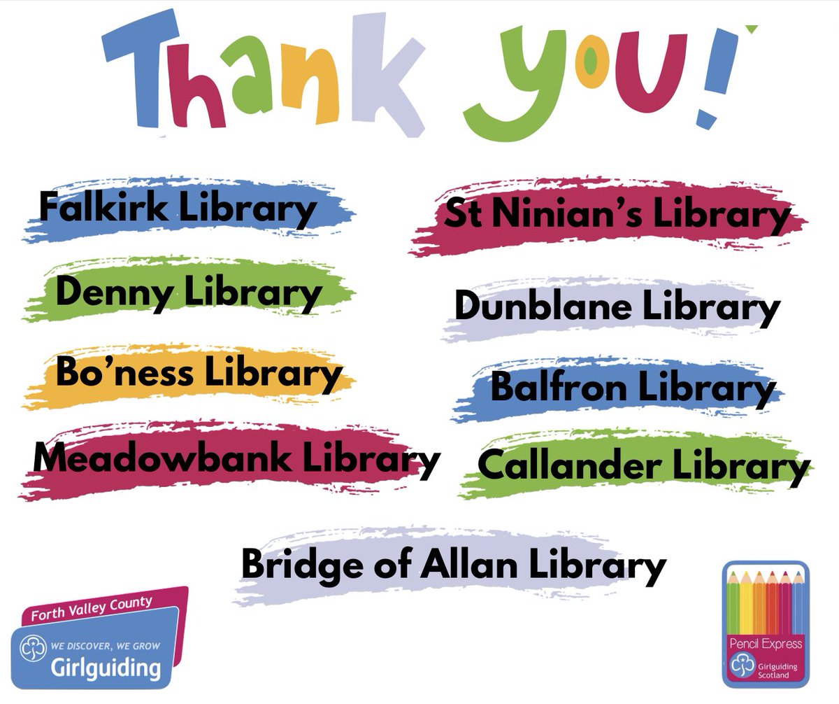 ggforthvalley's tweet photo. Thank you to everyone who organised, supported, created, displayed and visited our Pencil Express artwork across Libraries in Forth Valley 💙✏️📚 https://t.co/7idbatRwg3