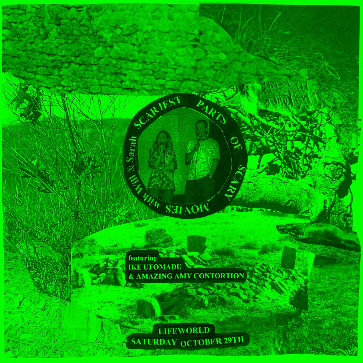 NEW green poster 🍏🎃
symbolizing scary night vision
I hope that you come to this show