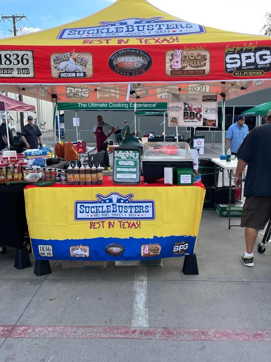 hsbbqinc's tweet photo. Thank you to Hotch Van Blarcum and Sucklebusters for helping promote HSBBQ!
#hsbbqincproud
#wearehsbbq
#hsbbqproud
#sucklebusters https://t.co/pCBhxEtGdm