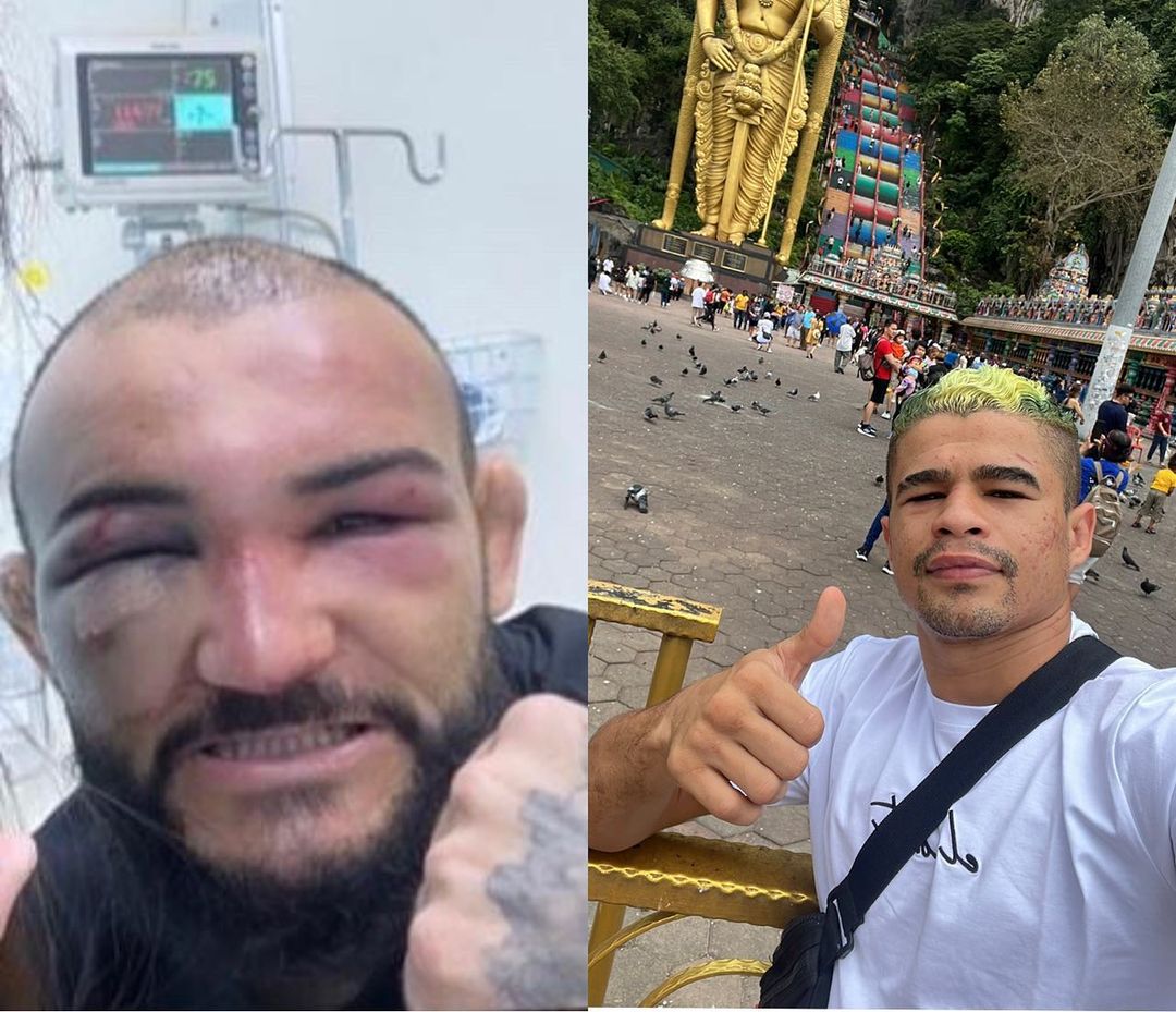 Based_MMA_Fan's tweet photo. #oneonprimevideo3 post fight faces
If Lineker is gonna be out for a long time, Andrade should face the winner of Bibiano v Loman for the vacant title, Lineker doesn't deserve the shot after missing weight and getting dominated https://t.co/K97Z1YcNow