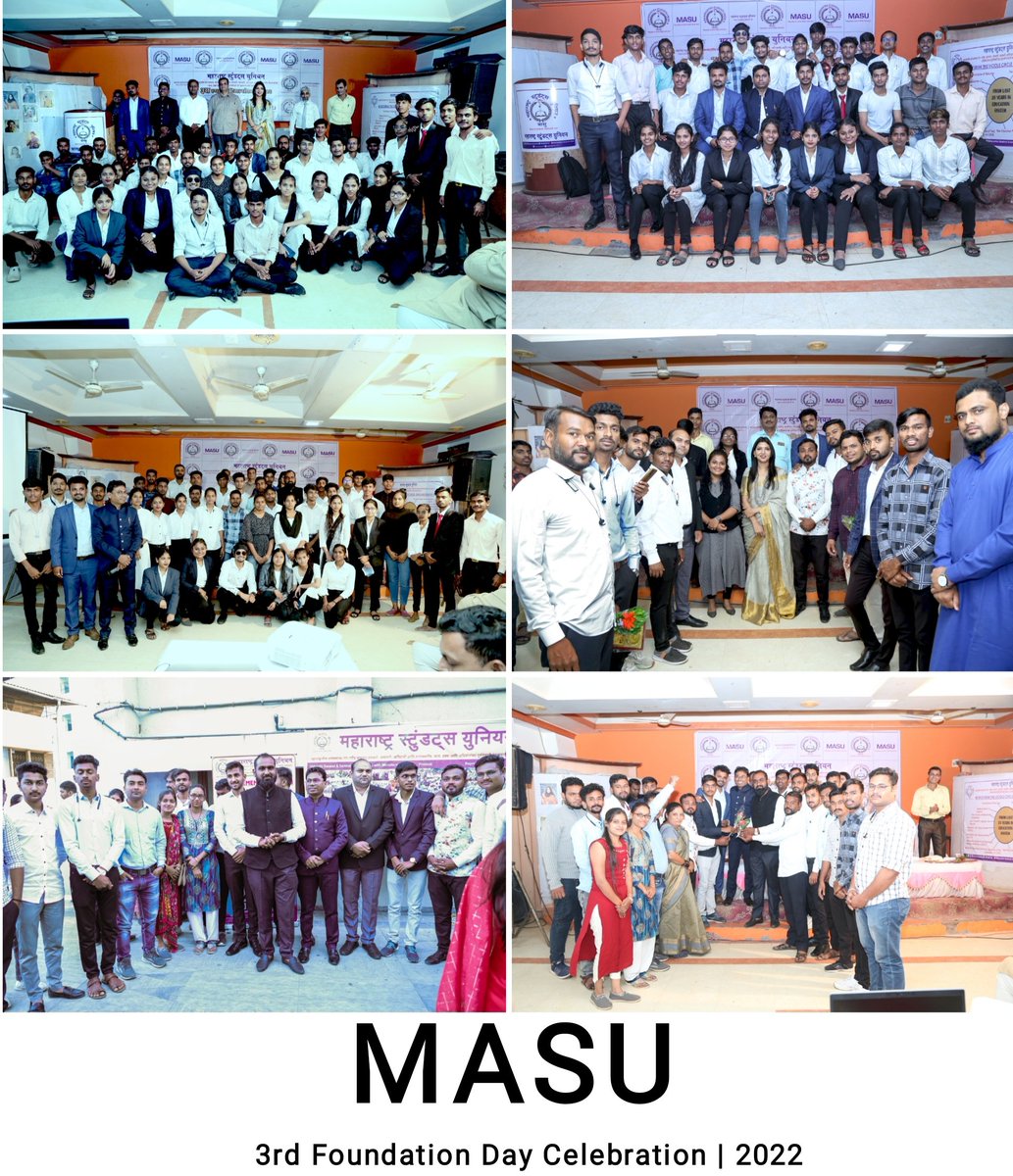 masuforjustice's tweet photo. 3rd Foundation Day Celebration
2022  #MASU

#Vote_of_Thanks
By @SiddharthSIngle
Ended with to contest
#Students_Election_In_Universities
#Senate_Election_Of_ @Uni_Mumbai
#Graduate_Constituency
#Teacher_Constituency

#Eliminate_Privatization_Save_Public_Education

Part- 9 https://t.co/o2Gv4UJTfD
