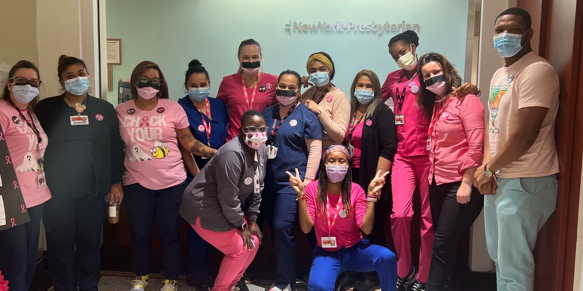 Whether in the cancer unit at #NYPBrooklyn or working at #NYP’s Brooklyn Heights Medical Group, our teams know what it takes to #StayBrooklyn – dedication to our patients and a style unto itself! 👏 #WearPink #BreastCancerAwarenessMonth