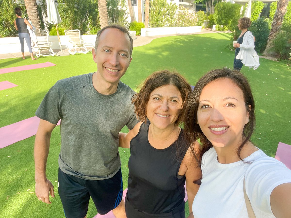 Enjoying some post-conference yoga #mindbody #SIO2022