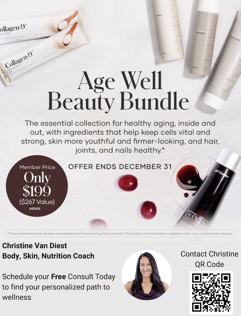 BodyHomeHealth's tweet image. Age Well Beauty Bundle - Vanilla Chai - Limited time mailchi.mp/422aa9631302/a…