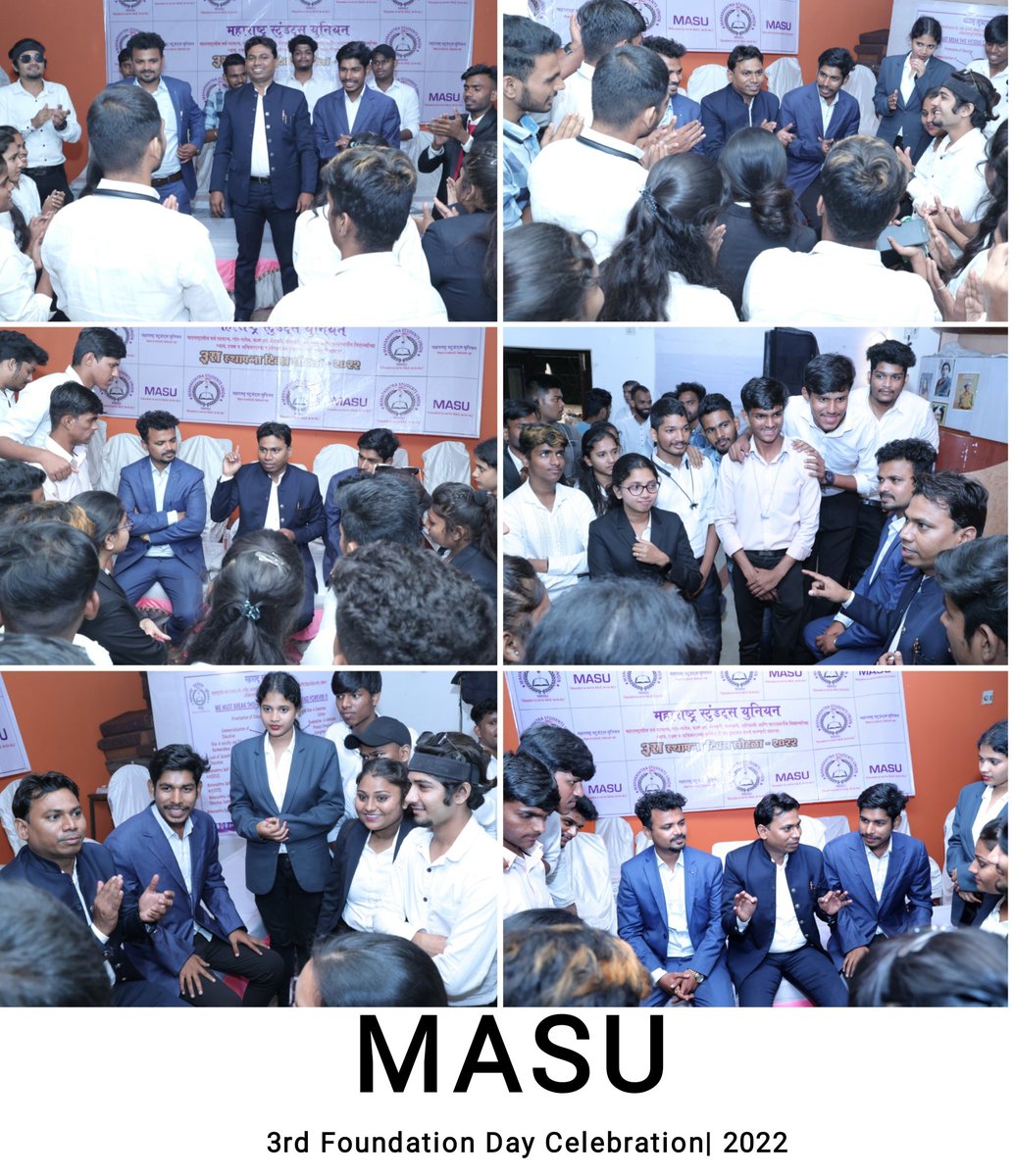 masuforjustice's tweet photo. 3rd Foundation Day Celebration
2022  #MASU

#Vote_of_Thanks
By @SiddharthSIngle
Ended with to contest
#Students_Election_In_Universities
#Senate_Election_Of_ @Uni_Mumbai
#Graduate_Constituency
#Teacher_Constituency

#Eliminate_Privatization_Save_Public_Education

Part- 9 https://t.co/o2Gv4UJTfD