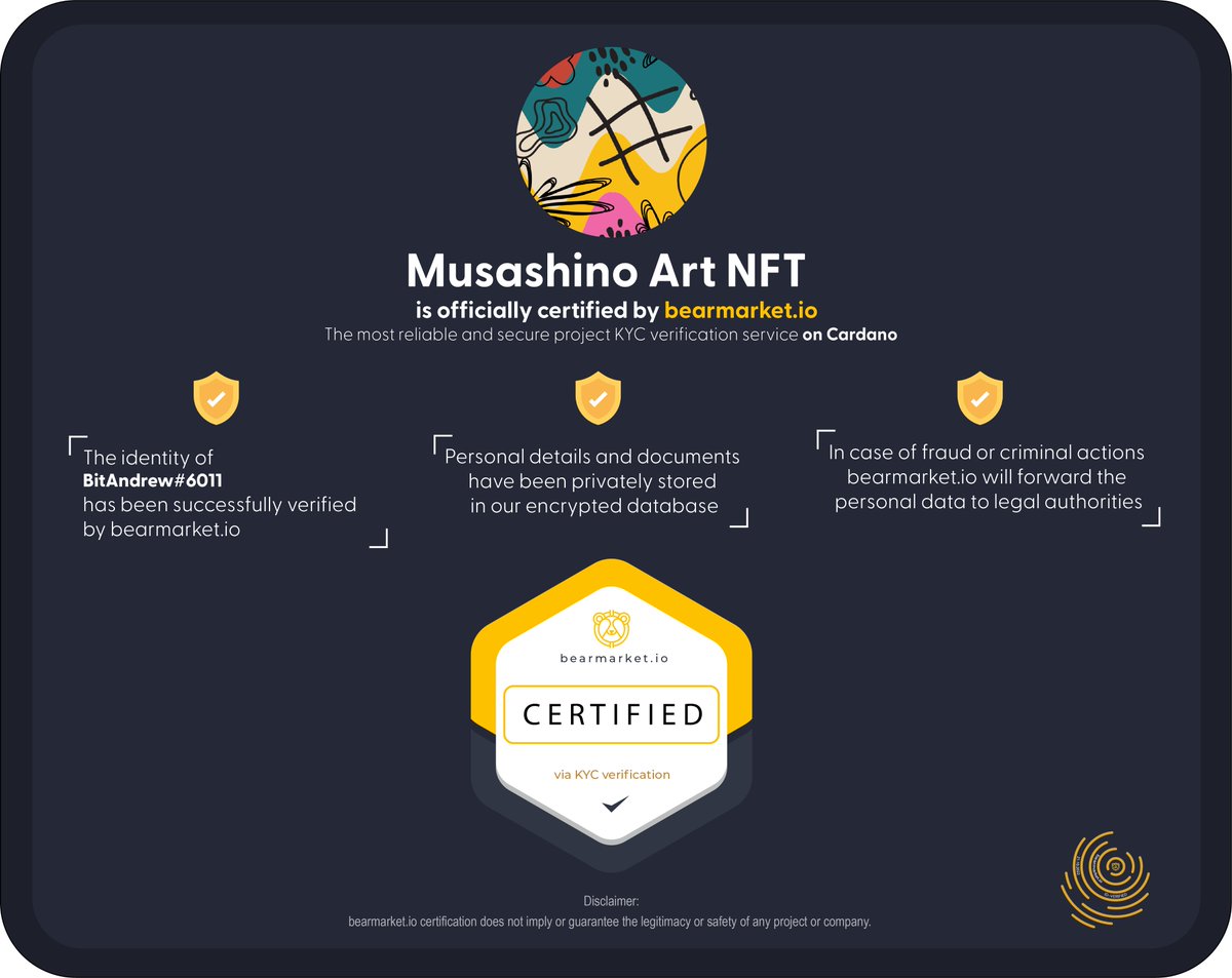 MusashinoArtNFT's tweet photo. BREAKING: We are DOOXED👀with @TedNationNFT 

https://t.co/daXZd6Au7y

To celebrate, we will Giveaway
🎁50 ADA &amp; 20 WL Spots

To enter:
1⃣Follow @MusashinoArtNFT &amp; @TedNationNFT 
2⃣Tag 3 friends 
3⃣Like &amp; Retweet 

⏳72hrs🚀GO!🚀

#NFT #NFTs #abstractart #CNFT #art #CNFTCommunity https://t.co/kgZEsU1Ghf
