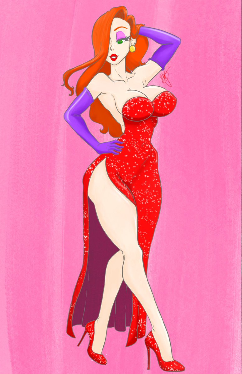 drawing_tiddies's tweet photo. Jessica rabbit https://t.co/Tbwf5S9eRq