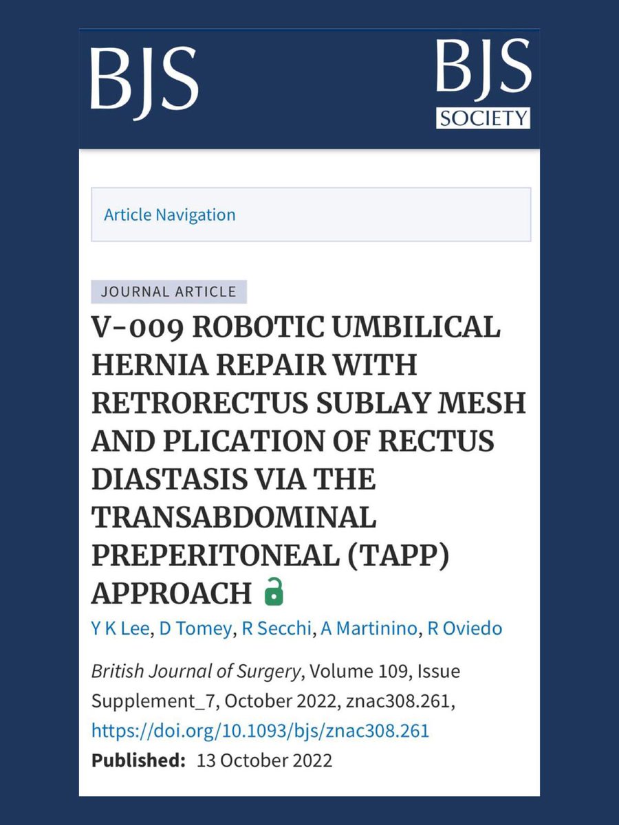 danieltomey's tweet photo. Check out our newest article published on the British Journal of Surgery🔥

@Inside_TheMatch @IMG_Advocate
@Storieslmg @Projecting @lmgJourney #MedTwitter #MedEd #insidethematch #research #FOAMed #AcademicTwitter
#PostDocLife #DayinTheLab https://t.co/sdRdHQAuox