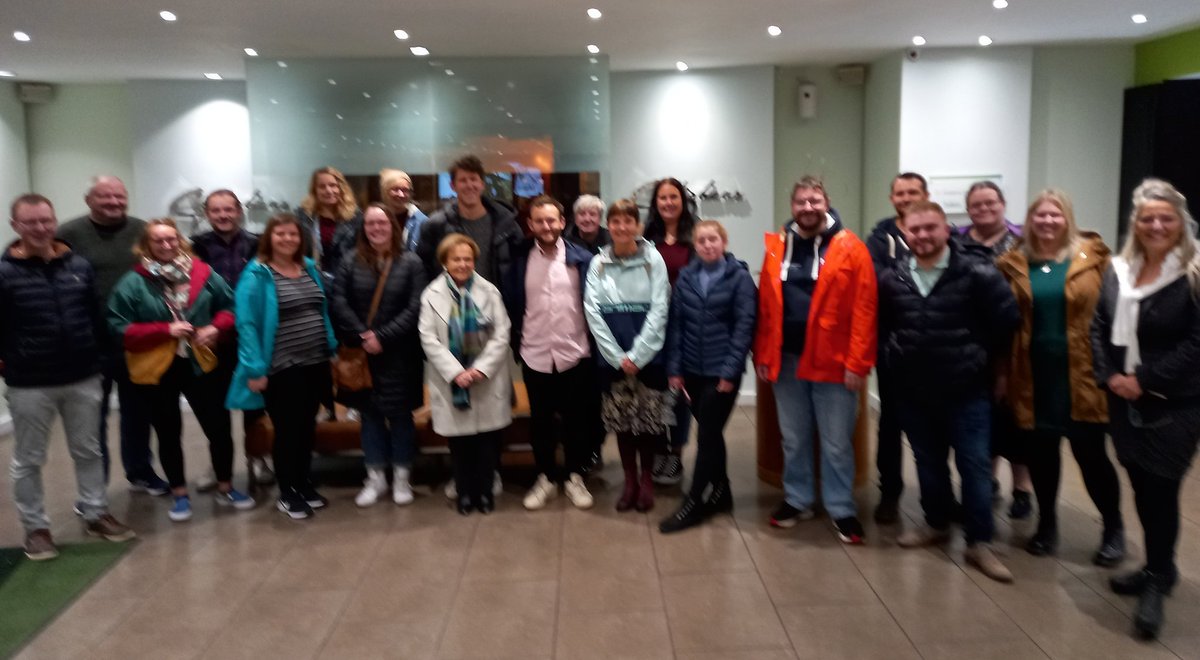 Holocaust survivor Mala Tribich MBE with some of our #BeaconSchool2223 Lead Teachers. 
A very special end to another thought-provoking, inspiring, informative &amp; memorable #BeaconResidential2223 day. 

RT