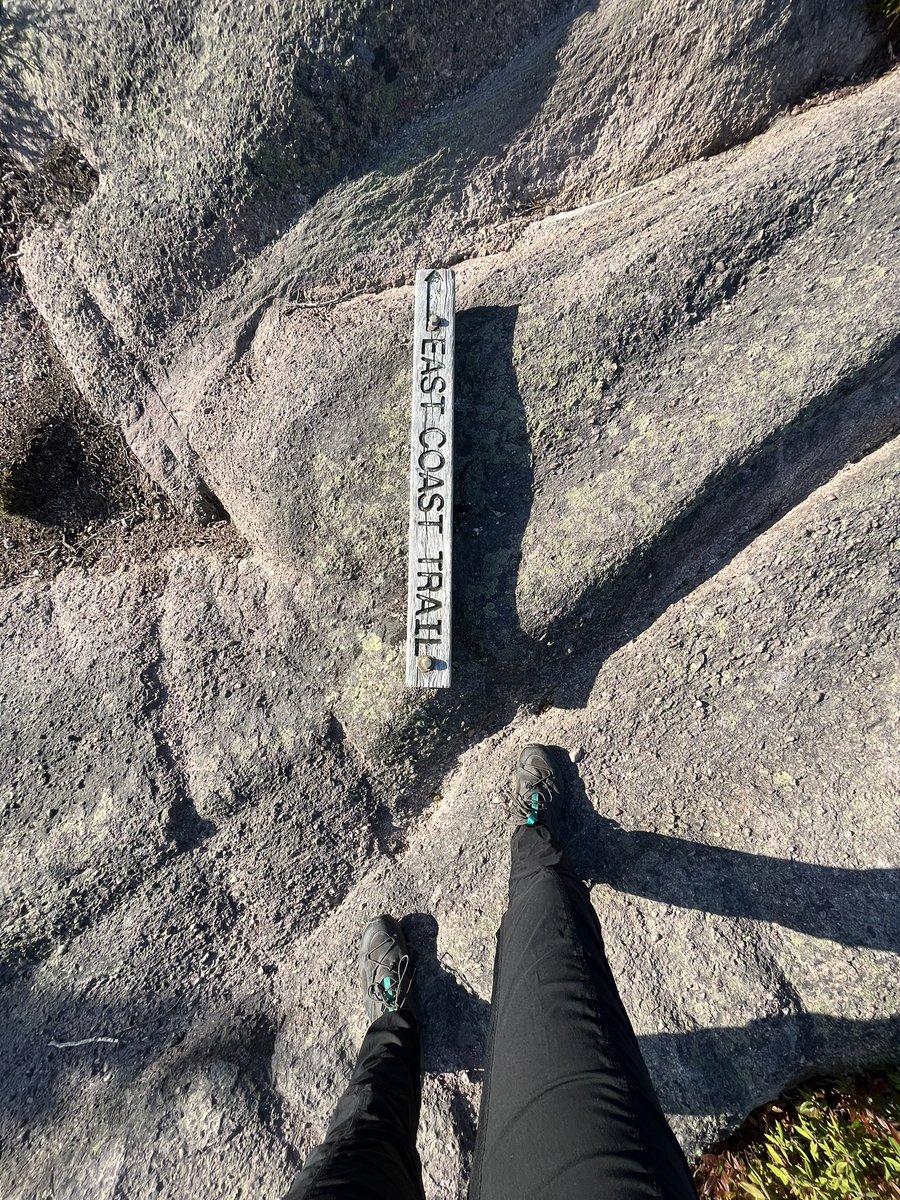 dawn_kimmy_nl's tweet photo. I made it to the top of the hill! It’s windy today but it’s like 20 degrees so it’s very nice! 🌞 @EastCoastTrail
#yyt #hiking #eastcoast #explorenl #fakk #weekendvibes https://t.co/jHY8TVwReV