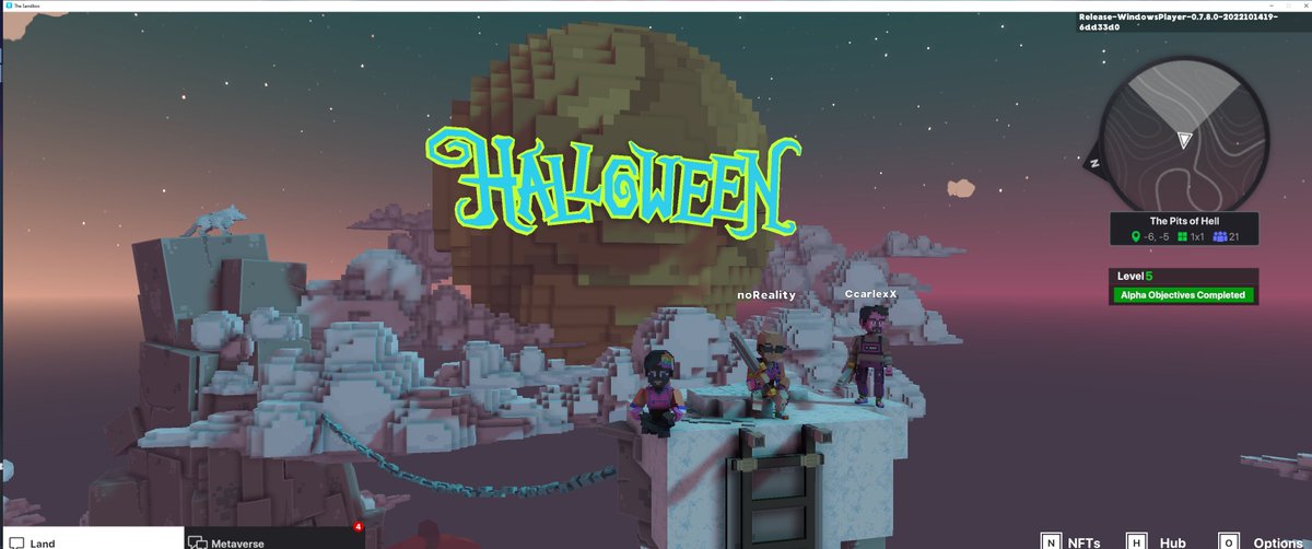 WbWelly's tweet photo. @TheSandboxGame I just participated in The Sandbox Halloween Special Giveaway. Here is my screenshot at the Wold Diorama!
🌙👇 https://t.co/OvAbPwie3L