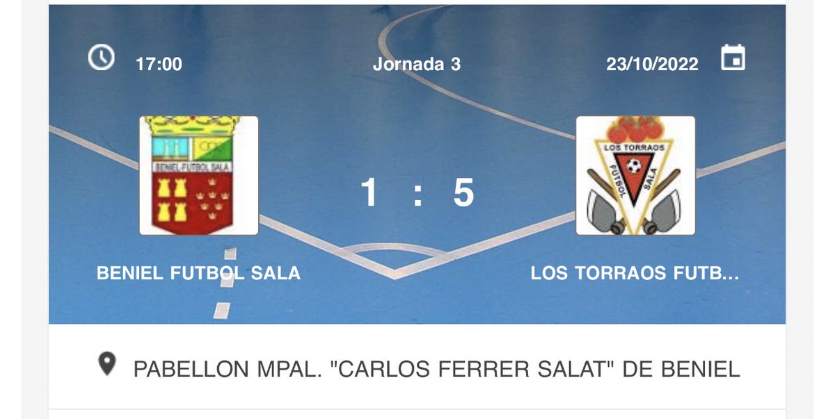Los Torraos F.S. tweet media
