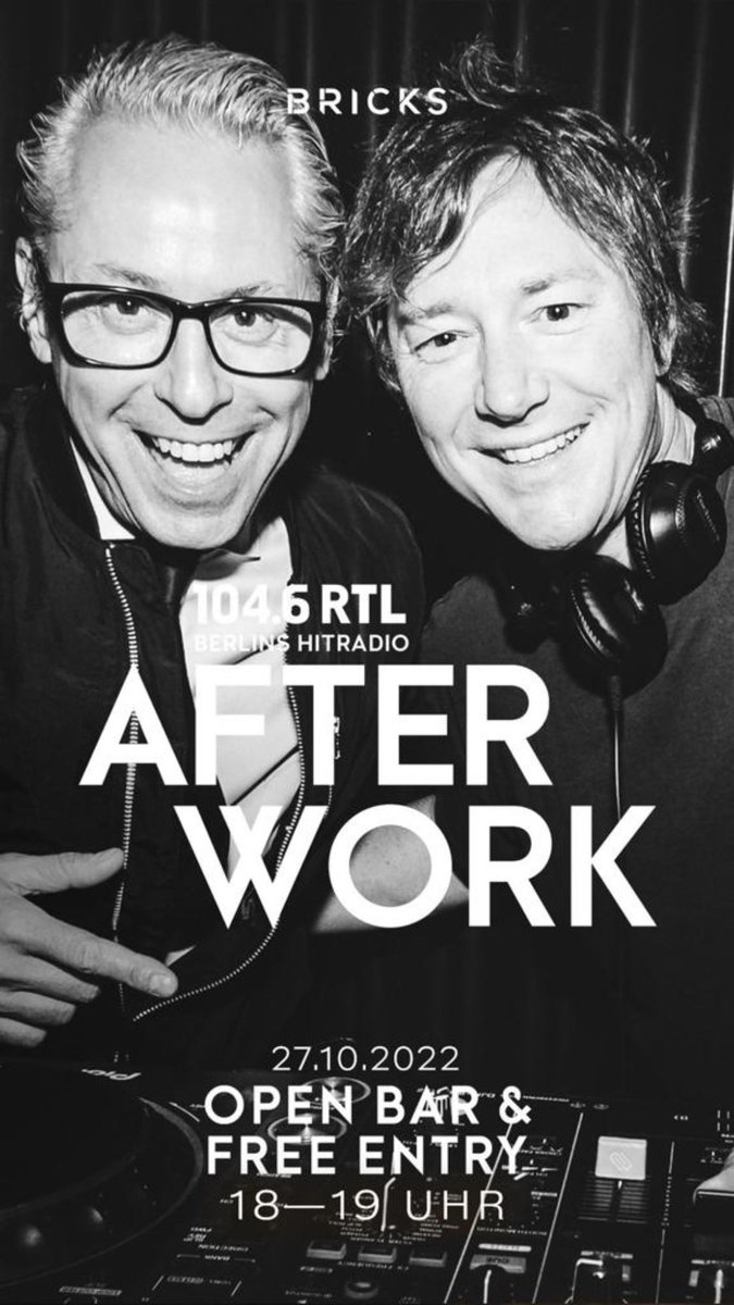 econcierge's tweet photo. After Work - Bricks Club Berlin - Hilton Hotel am Gendarmenmarkt #afterwork #afterworkclub #afterworkparty #concierge #econcierge #conciergegerry #bricksclub https://t.co/lCpMNHmXW4