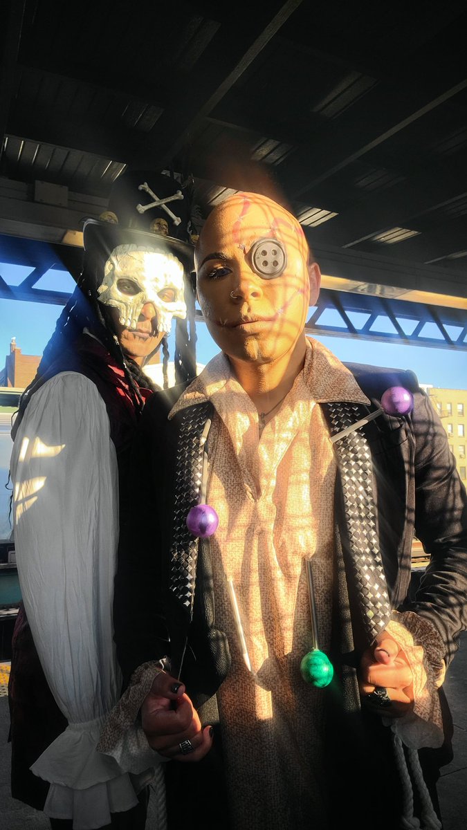 MakeupByStevenT's tweet photo. Papa and his Voodoo Doll at the House of Spirits this passed Friday night... https://t.co/7bRBt978zR