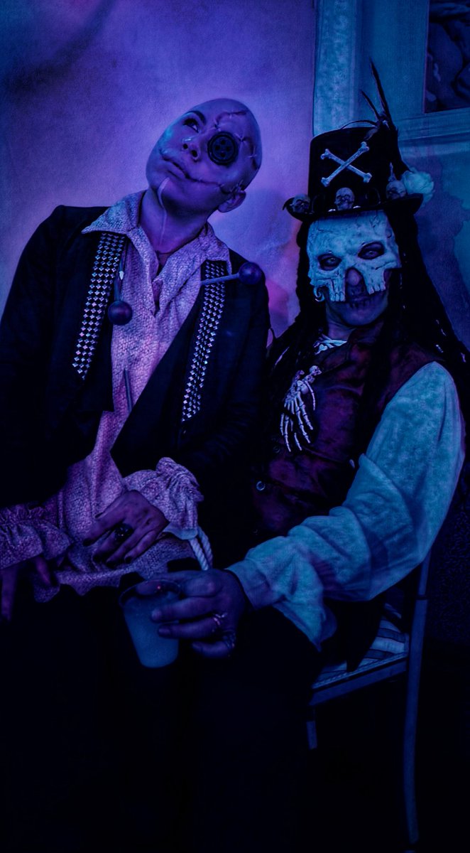 MakeupByStevenT's tweet photo. Papa and his Voodoo Doll at the House of Spirits this passed Friday night... https://t.co/7bRBt978zR