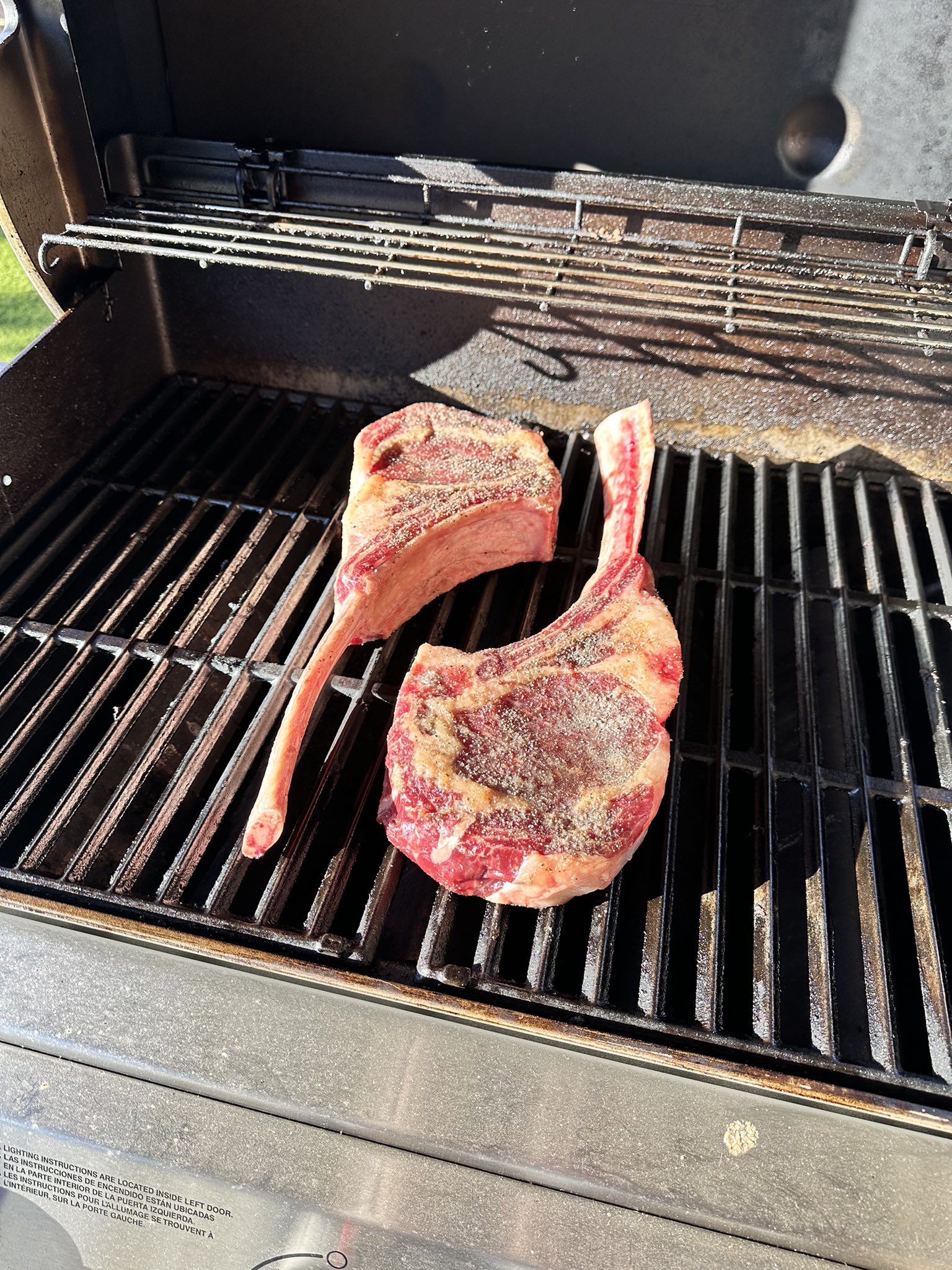 TheKeeper2015 on Twitter "By far the best Tomahawk steaks we’ve ever