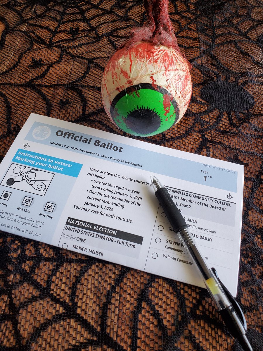 SFValleyClimate's tweet photo. Make sure to read your ballot carefully! 👀
Need help understanding the impact of those propositions? Head to the LAist #Voter Game Plan for detailed for/against arguments on each item on your ballot: https://t.co/gOQfhfd3Yz
#ballot #election #vote #Election2022 #Nov8Election https://t.co/gcG7bT7zCs