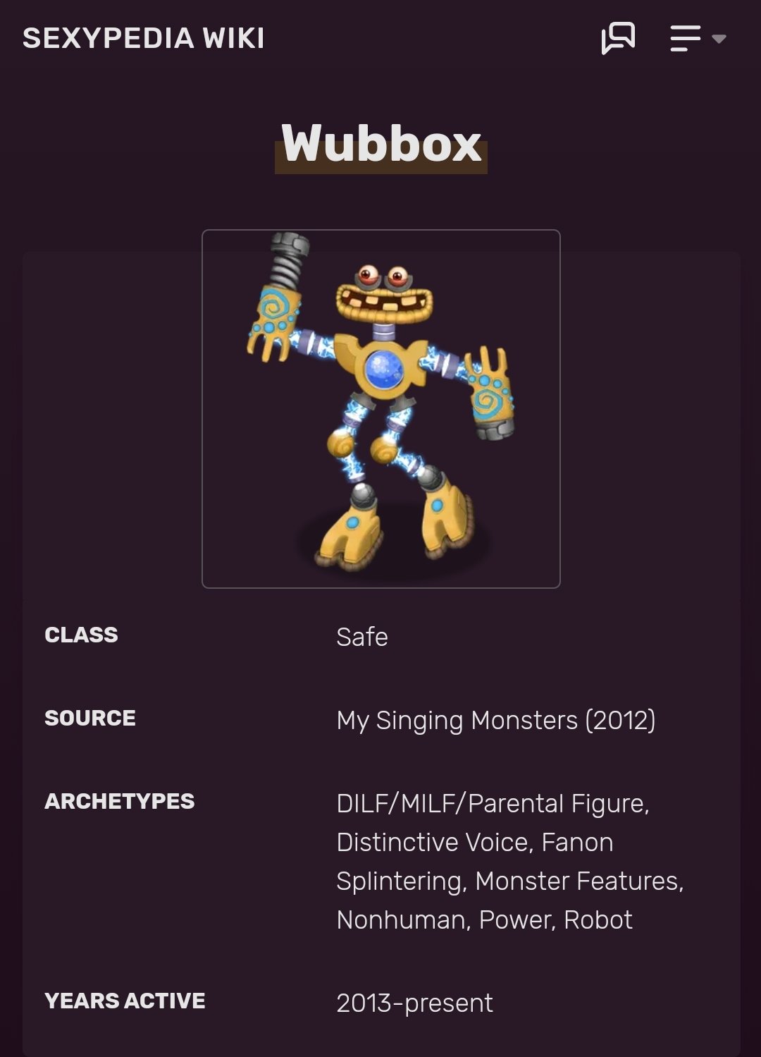 Wubbox, Wiki