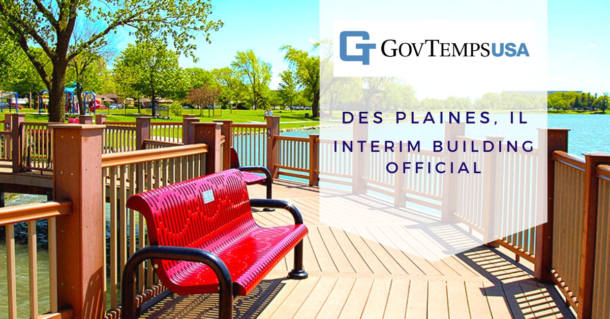 GovTempsUSA's tweet photo. GovTemps - Des Plaines, IL - Interim Building Official. Apply today at: https://t.co/TyOdAZDa36 #localgov #govhr #govtemps #gov @GovTemps #desplainesil https://t.co/0IsmRVbmCo