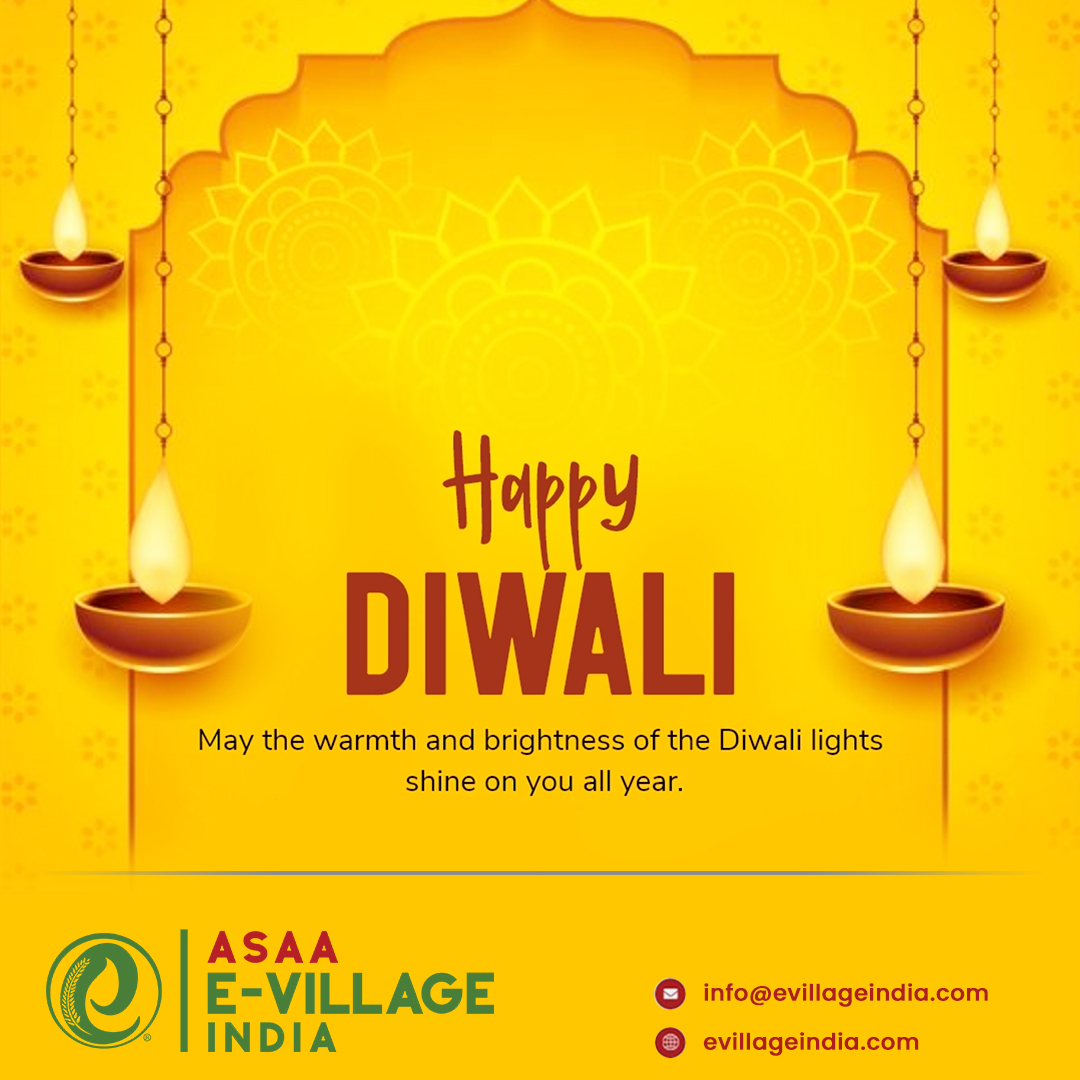 EVillageIndia's tweet photo. Let's celebrate the festival in the true sense by spreading joy and lighting up the world of others. 

E-Village India wishes everyone a happy, safe, and blessed Diwali! 🪔🎆

#happydiwali #happydiwali2022 #diwali #diwali2022 #diwaliwishes #deepavali #deepavali2022 #evillageindia https://t.co/GeyldVh5vF