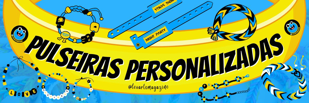 LeoArtsMagazine's tweet image. #pulseira #pulseirapersonalizada