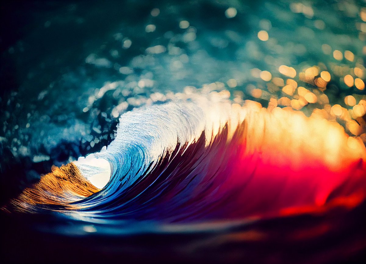 BeachBum21's tweet photo. Early morning beach break, deep inside the tube.
#MidjourneyAI #midjourney #AiArtwork #aiartcommunity #AIart #texttoimage #machinelearning #moderndigitalart #art #modernart #aicommunity #midjourneyarts #midjourneyai #animationconcept #Australia #texttoimage #surfer https://t.co/wMPFws1uwN
