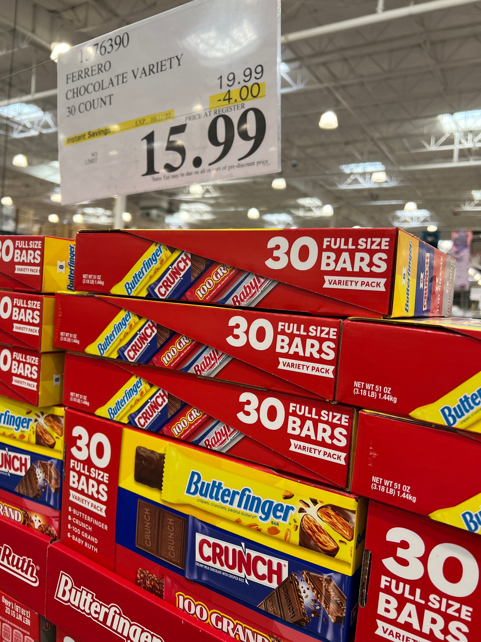 Molly Wood on X: Freaking Costco just moving the Overton window on  Halloween candy.  / X