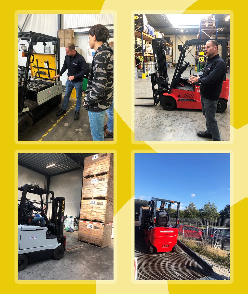 Vorige week dinsdag heeft een aantal studenten de heftruckcursus bij <a href="/OosterpoortLes/">Oosterpoort Rijles.</a> gevolgd. Het was een geslaagde dag, alle studenten hebben hun heftruckcertificaat behaald 👍