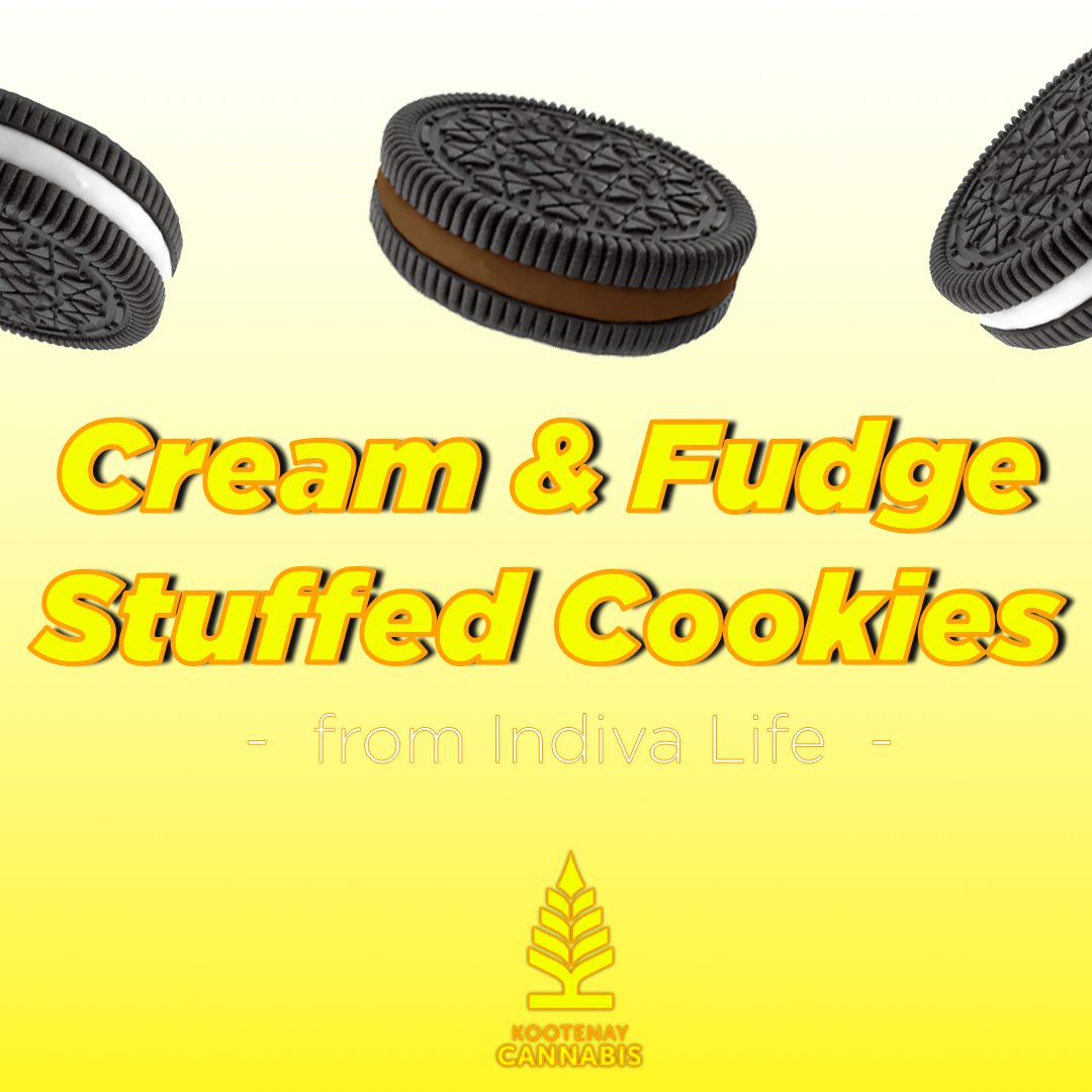 KootCannaNF's tweet photo. Check out these awesome Vanilla and Fudge Stuffed Cookies from @indivalife 👀🤤 https://t.co/OJPwLKAwZz