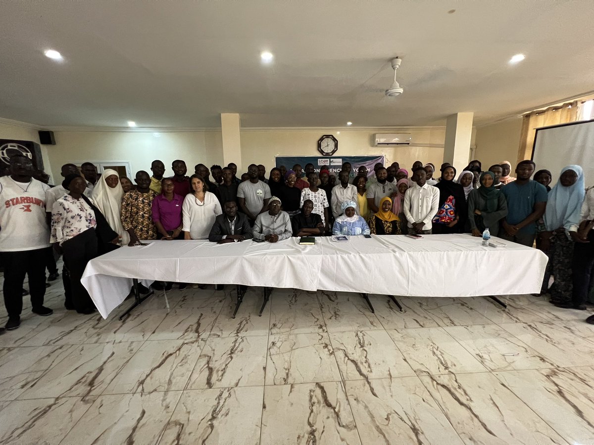 smallf14's tweet photo. LOCAL CONFERENCE OF YOUTH ON CLIMATE CHANGE IN THE GAMBIA
Theme: “Together for Implementation”
Remarkably interesting panel discussion on the topic “Effects of Climate Change on planetary health.
#moderator #climatechange #STEM #planetaryhealth
#youthempowerment https://t.co/cJegNkVudZ