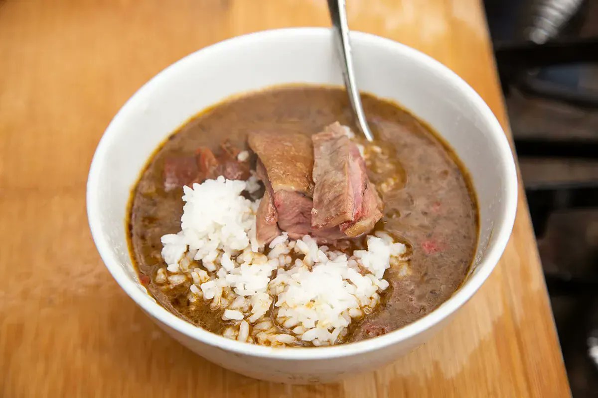 andrewzimmern's tweet photo. Want my Duck Gumbo recipe from Wild Game Kitchen? Get it here: https://t.co/3hrzQxt4TD. Watch the show Monday night at 9pm ET on @OUTDChannel #wildgamekitchen
#duckgumbo https://t.co/SuWVewQcoZ