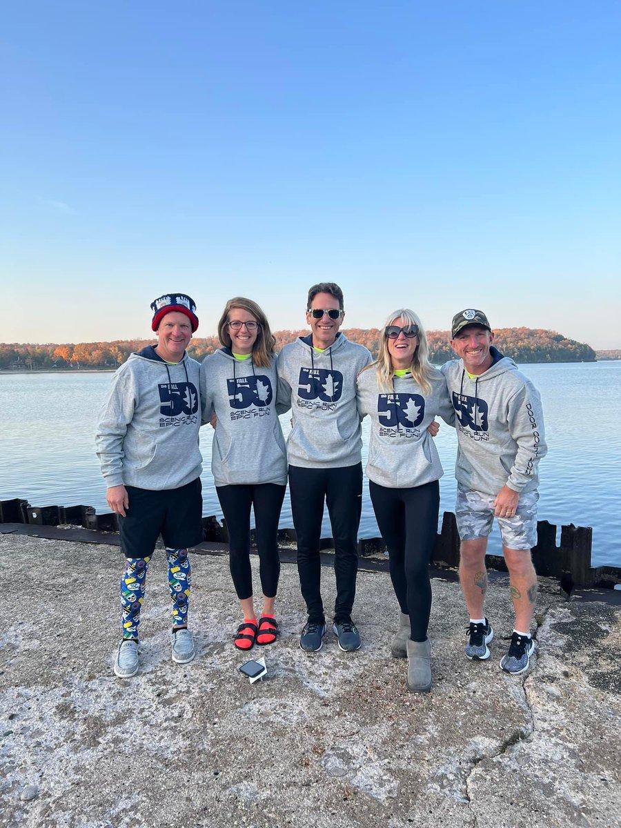 DrJKSchuetz's tweet photo. Another amazing weekend in Door County at the #Fall50 Fun Run! Thanks @chjaecks! https://t.co/vVOIY8XocV