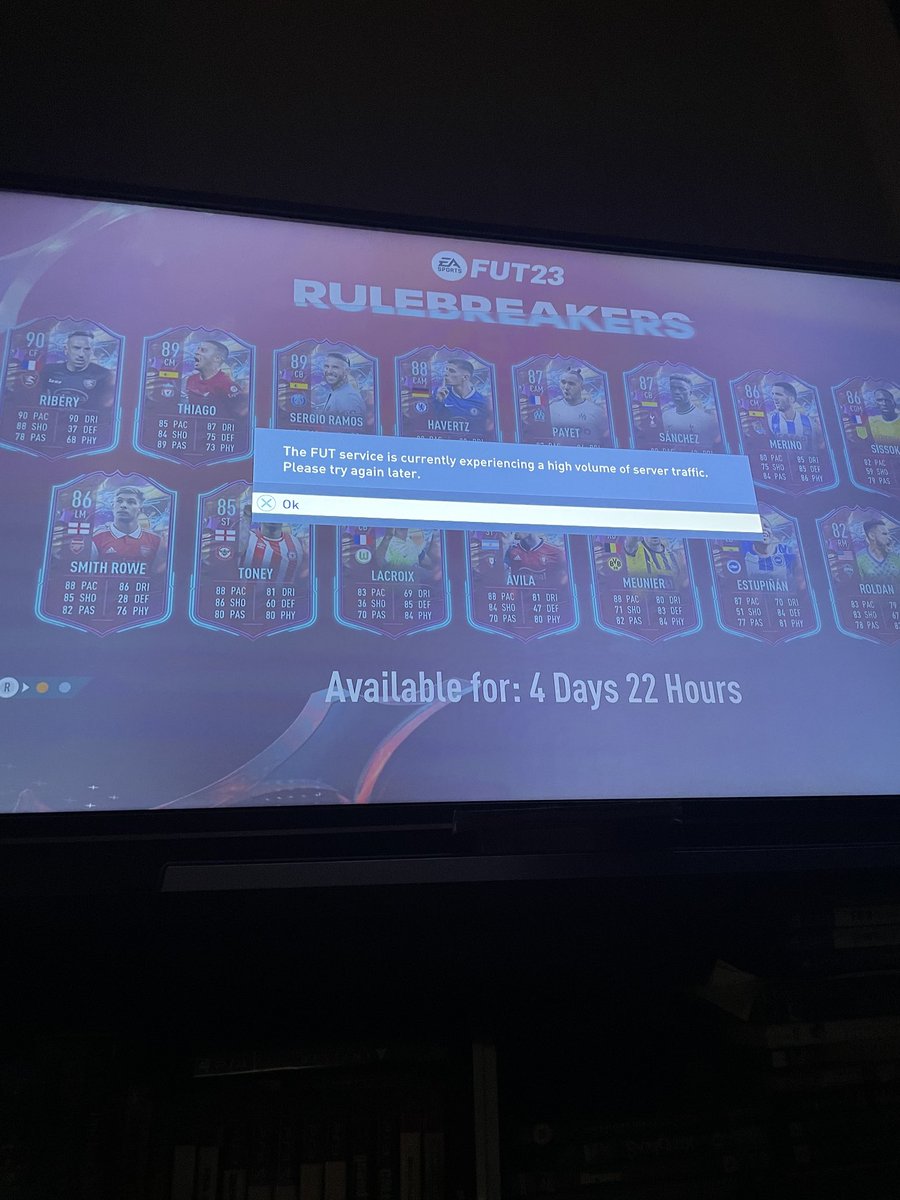 ADNInstruments's tweet image. Thanks ⁦@EASPORTSFIFA⁩ for not letting me finishing FUT champs. You 🤬!!