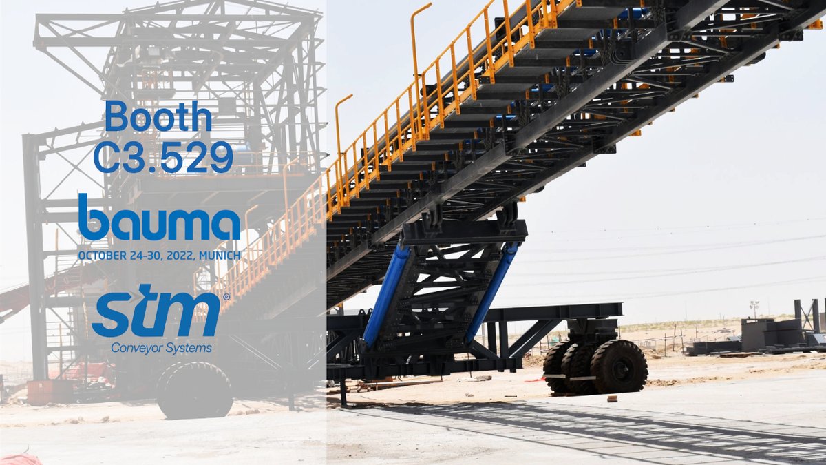 The countdown to <a href="/baumaOfficial/">bauma Official</a> is almost over!
🤝 See you tomorrow!

🗓️ 24-30 October 2022
📍 Messe München - Booth #C3.529
🇩🇪 Münich

#stm #madeinitaly #conveyingvalue #conveyingsystem #conveyors #bauma2022 #construction