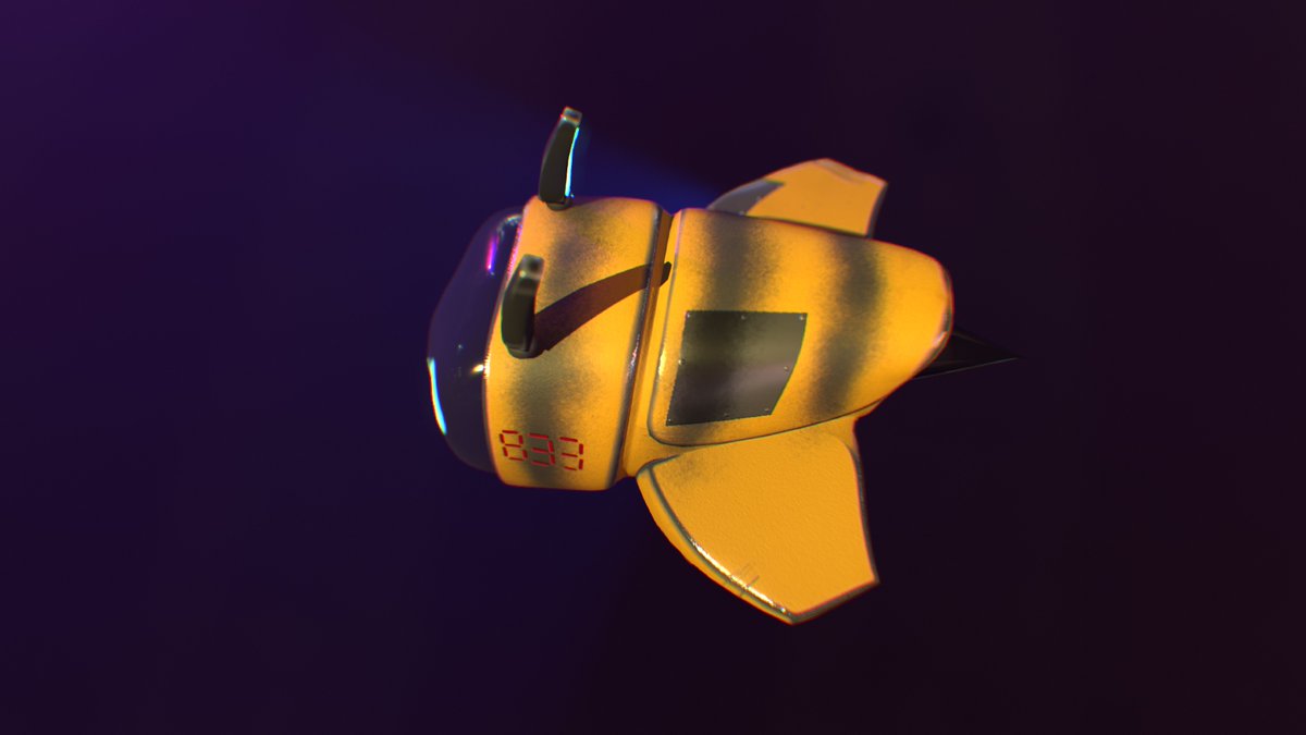 Bee Spaceship 3D model

ArtStation: artstation.com/artwork/qQknrz