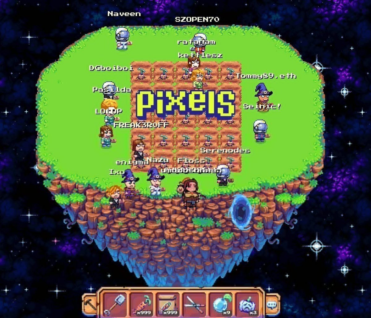 0xinfringe's tweet photo. @gabrielleydon @limitbreak @DigiDaigaku @pixels_online is innovating, playable game like Stardew valley with token airdrop for top 20k rank players in game, they have VC investors that have done $2.4m strategic seed round by animoca brands, opensea etc.
sign up airdrop https://t.co/yQy7etNx5O https://t.co/ygSvo7ljEX https://t.co/cleLvOxPZh