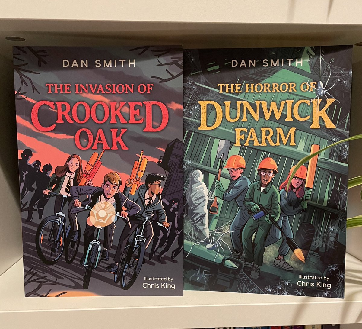 These have been a delight today. Relatable trio, bashing through solid horror stores that normally would be off limits to younger reader: pitching like this is a special skill, executed perfectly. Throw in short length & super readability, they are a must for any UKS2 bookshelf.