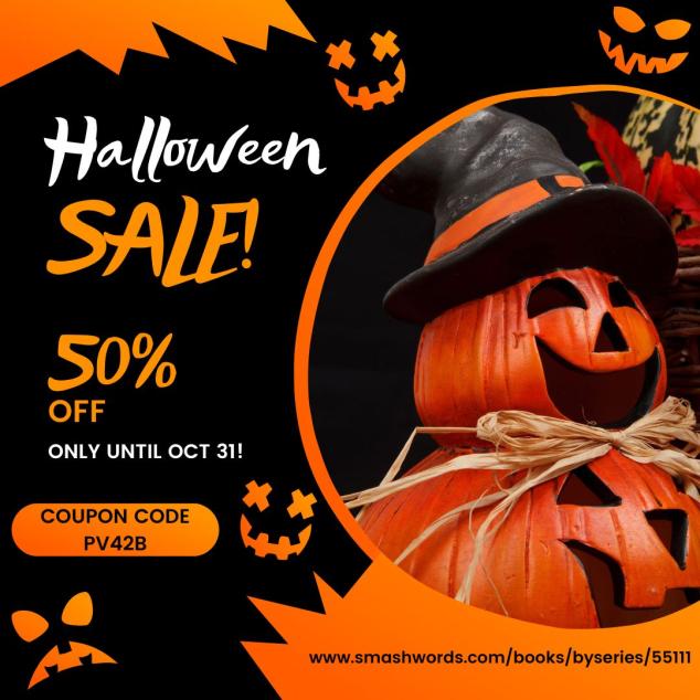 QarraduneBooks's tweet photo. Halloween ebook sale!🎃‼️
All Perspective series ebooks are 50% off.  No tricks, all treat!
At checkout, use Coupon Code: PV42B
Only until Halloween!👻💀
https://t.co/uNbouda1A6
 #halloweensale #booksale #couponcode https://t.co/BVF5N9jPbE