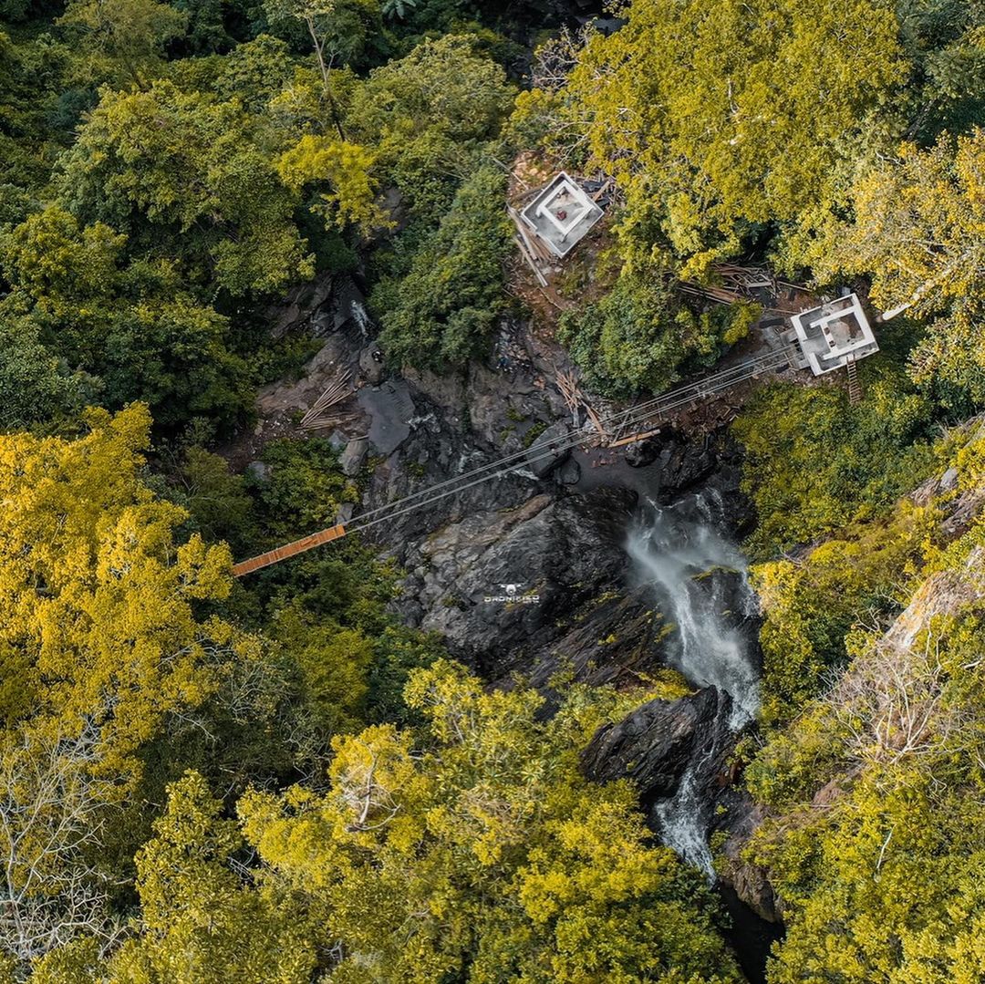 AfricaFactsZone's tweet photo. Canopy Walkway at Ote Waterfalls in Amedzofe in the Volta Region of Ghana. https://t.co/aLgaotYrqY