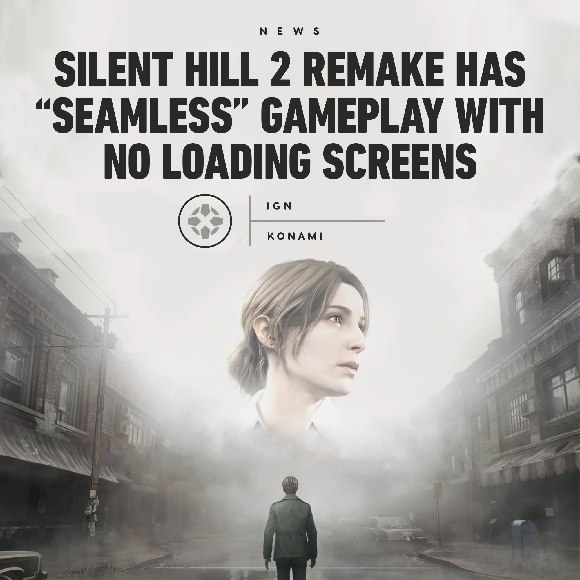 IGN on X: Silent Hill 2 Remake's PlayStation 5 console