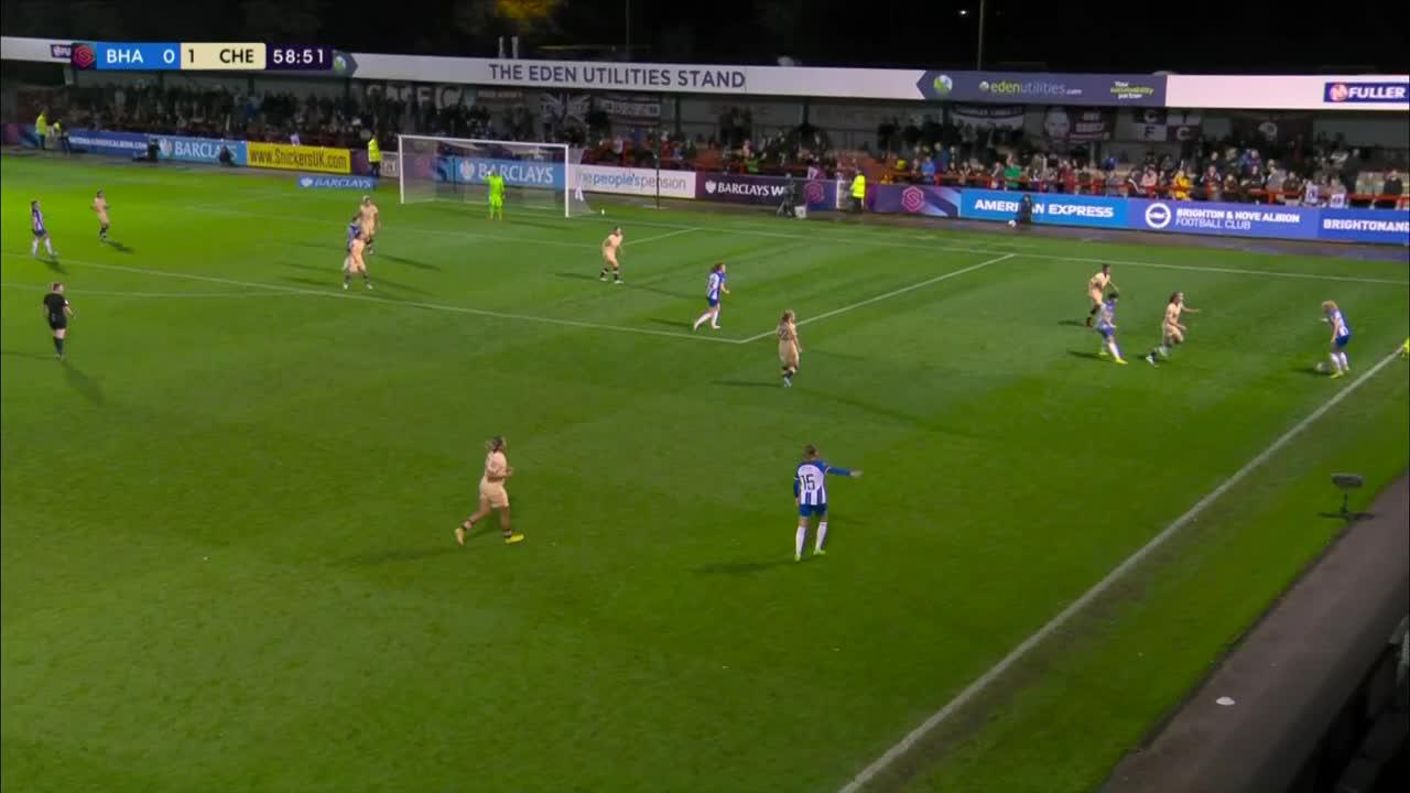 Chelsea finally unlocked Brighton's defence