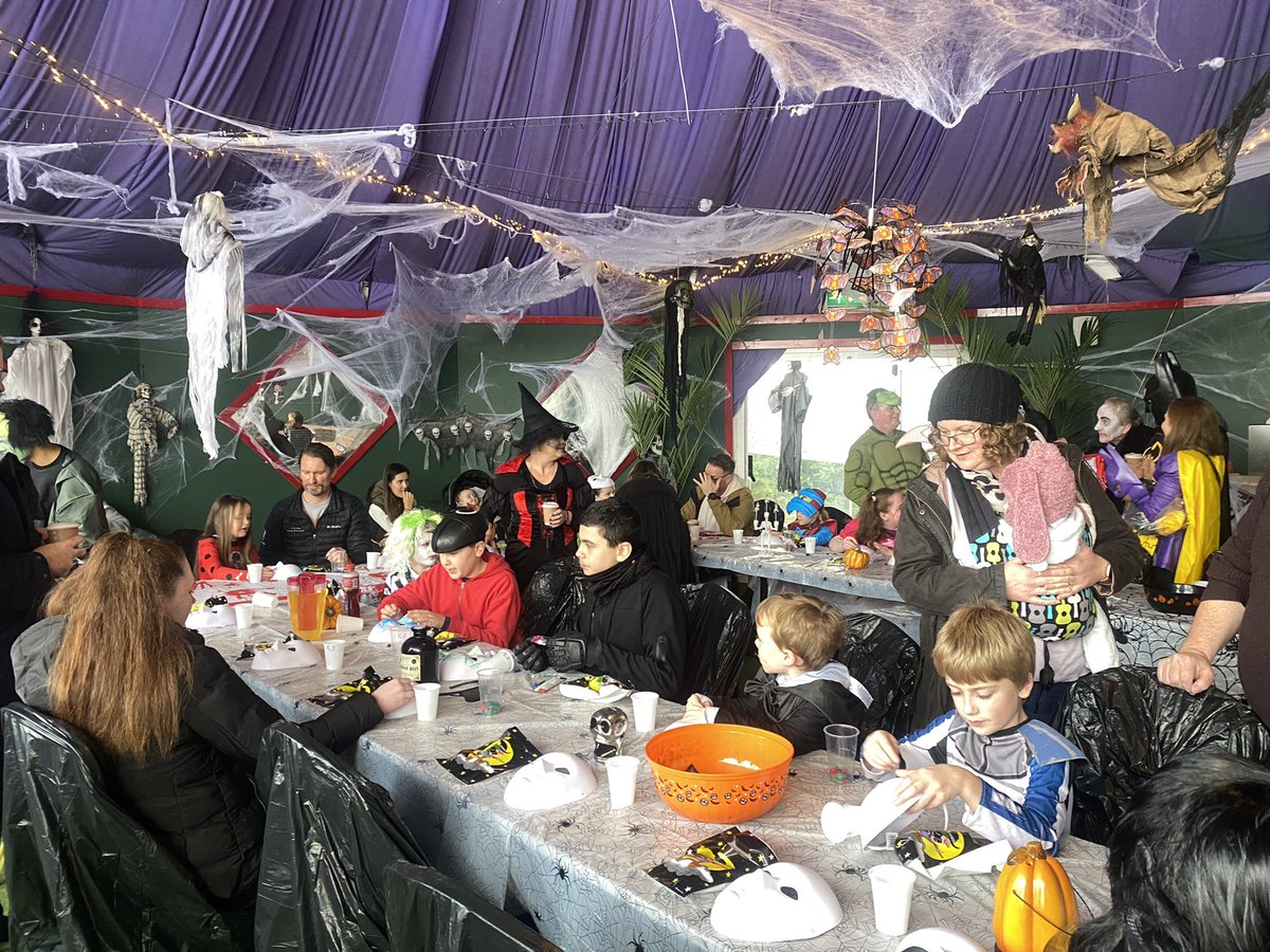 TripleAAlliance's tweet photo. @AmberSprings9 What a great day at Great day as usual at the  Halloween train!! See you next year guys! 🎃 https://t.co/uu4vPEPoOB