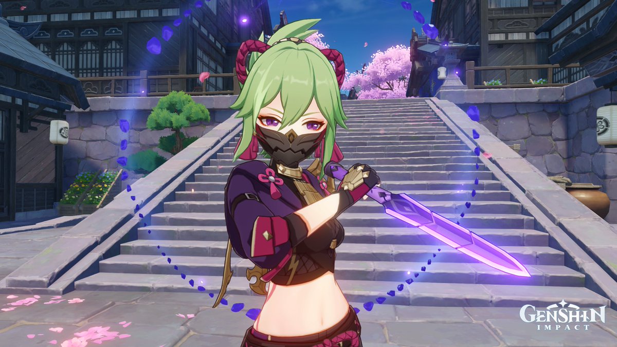 NDendro's tweet photo. Ich Wünsche euch einen schönen Gute Nacht meine Lieben Freunde ^^ #GenshinImpact #KukiShinobu #PS4share https://t.co/LfFB2BRS5X
