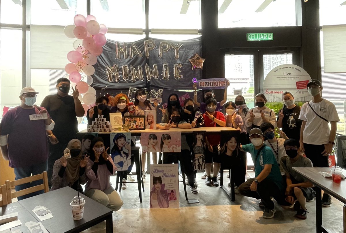 nuniverse__'s tweet photo. Thank u all for coming and celebrating Minnies birthday together!! Hope you guys enjoyed it as much as I did💜LOVE YALL AND HAPPY BIRTHDAY MINNIE!! #LOVEMINNIE #EscapeWithMinnie #HappyMinnieDay @G_I_DLE https://t.co/8vasxGajed