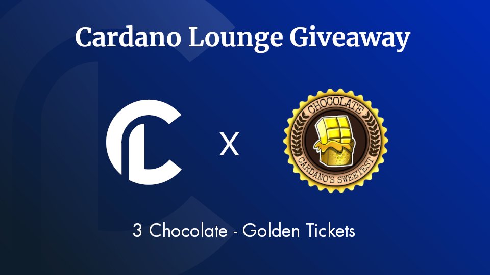 The Cardano Lounge tweet media