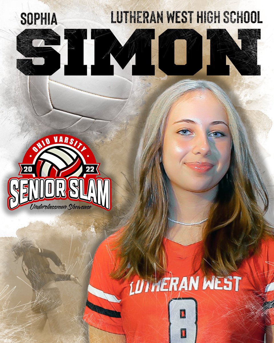 ohiovarsity's tweet photo. Lutheran West's Sophia Simon will play in the 2022 Ohio Varsity Underclassmen Showcase on Nov. 20. #OVUnderclassmenShowcase @LW_Volleyball_ https://t.co/NmWgnLk0Uc