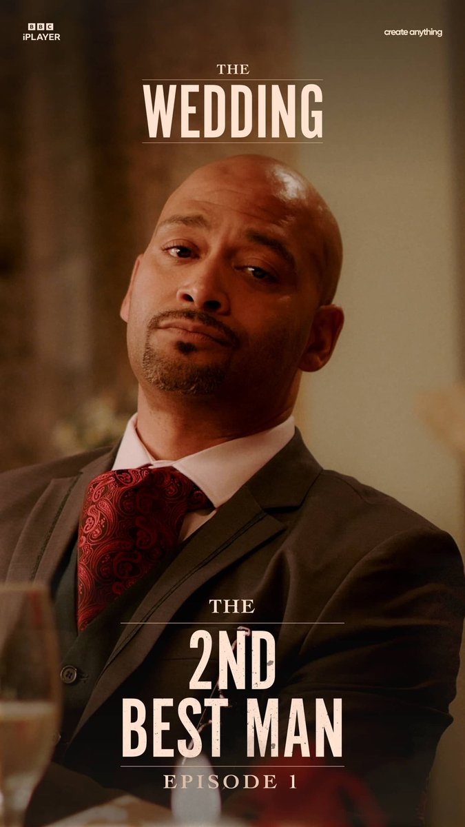 SKyasimire's tweet photo. The Wedding - 
BBC iPlayer Monday 24th

Meet the 2nd Best Man
@lorna_king https://t.co/EaKtX1D8nw