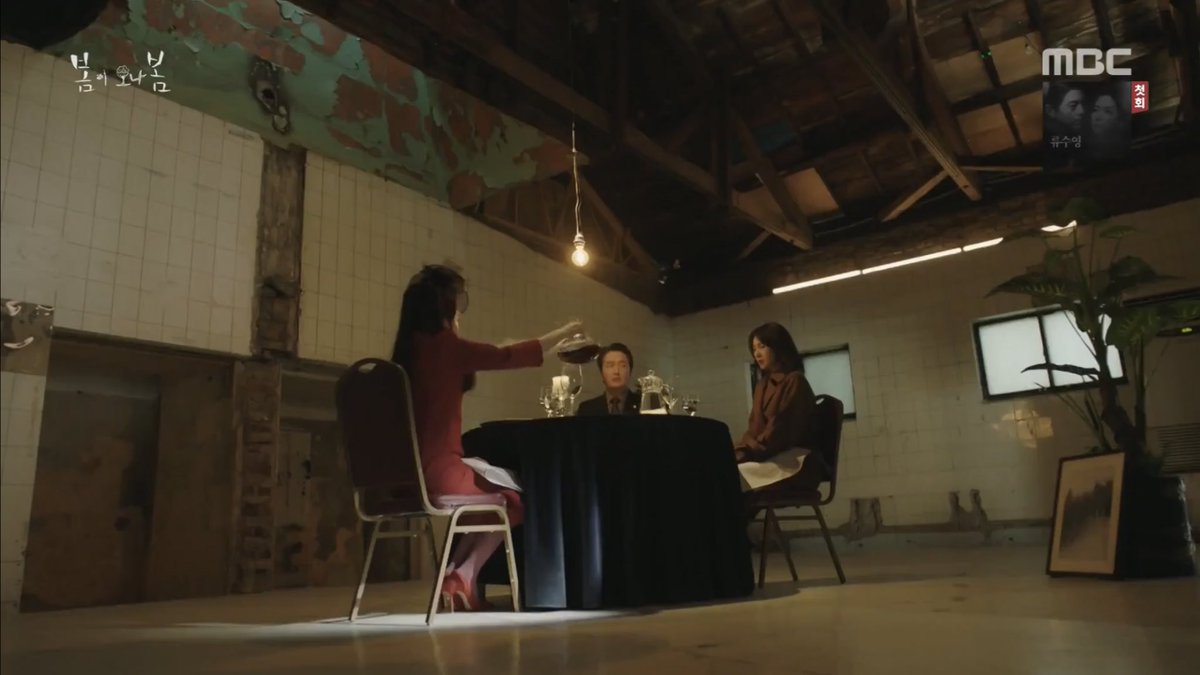 dramaflwr's tweet photo. Her energy in this episode UNHINGED totally here for her outing her husband & friend for having an affair 👏🏼
#SpringTurnsToSpring https://t.co/wVOezSA4OB